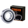 TIMKEN 6308-2RS 2 Pcs Double Rubber Seal Bearings 40x90x23mm, Pre-Lubricated