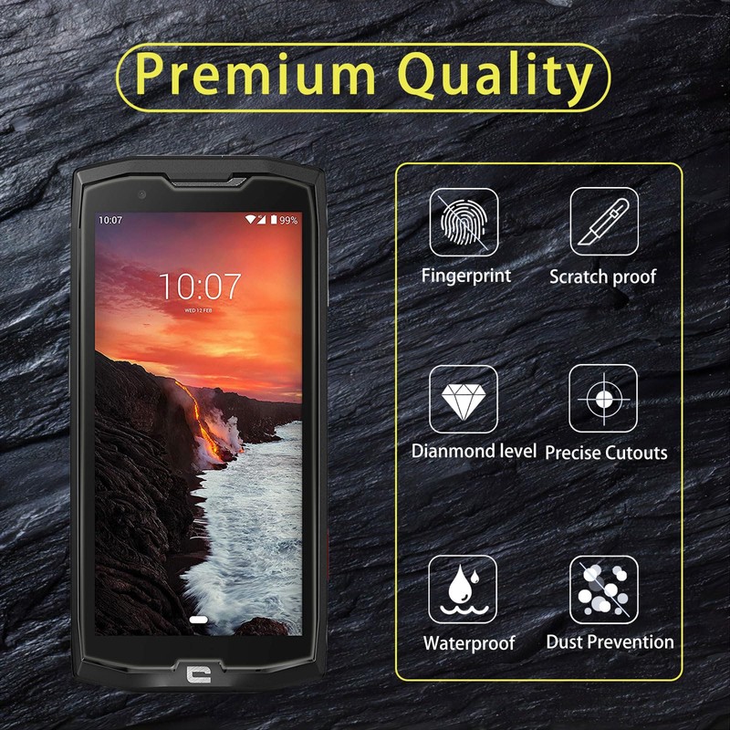 Pack of 3 Screen Protectors Compatible with Crosscall Core X4,