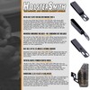 HolsterSmith Universal Metal Belt Clips for Holster Making - (ARC