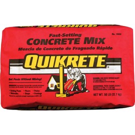 Quikrete Fast Setting Concrete Mix Fast Setting Bag 50 Lbs.