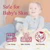 34 Pack Baby Receiving Blanket Set: 4 Flannel Cotton Blankets