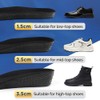 Height Increase Insole Arch Support Elastic Shock Absorbing Sports Shoe