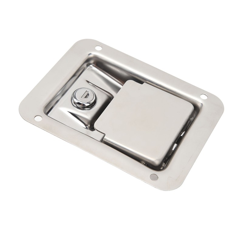 Trailer Door Key Lock Lock Stainless Steel Door Paddle Handle