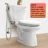 BARROCK Handheld Bidet Sprayer Head Stainless Steel Shattaf Jet Spray