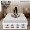 MAGNA COLLECTION King Flat Bed Sheet 275 x 265 cm
