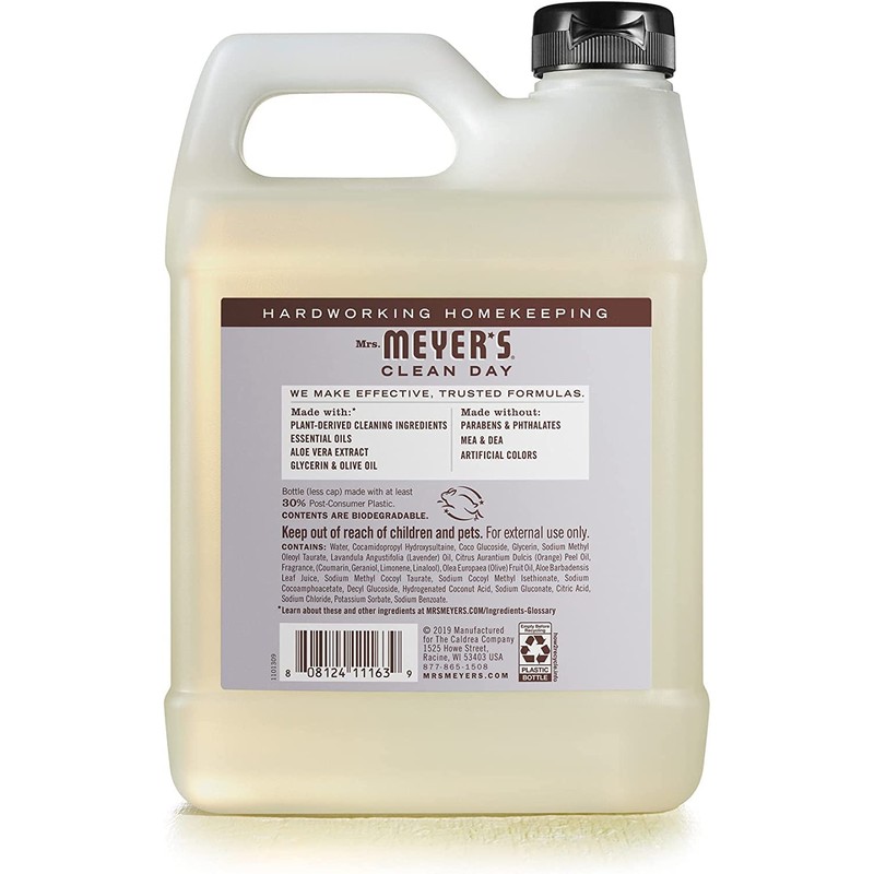 Mrs. MEYER'S CLEAN DAY Hand Soap, Refill Variety Pack Soaps