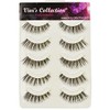 Vivis False Eyelashes, 5 Pairs 3D Eyelashes Natural Faux Mink