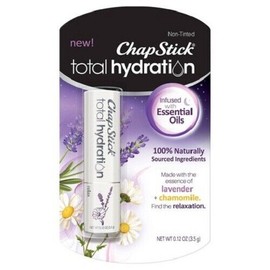 Chapstick Total Hydration Non-Tinted 3.5g With Lavender Chamomile Essential Oils