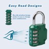 RESET-060 4 Digit Combination Padlock, Outdoor Lock, Indoor Padlock, Ideal