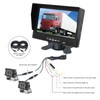 7in Backup Camera Monitor Reversing Display V1 V2 Video Inputs
