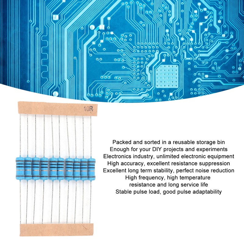 860Pcs 86 Values Resistor Kit 1 Ohm ‑ 1M Ohm