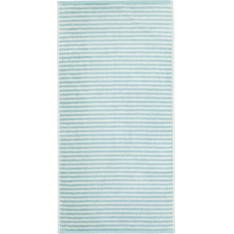 CAWÖ Home Hand Towels Campus Ringel 955 Sea Green 40