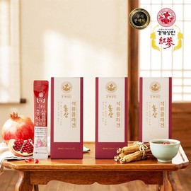 e강개상인 홍삼 석류콜라겐(10ml x 18포) 6년근 홍삼추출액 히알루론산 eKang Gae Sang In Red Ginseng Pomegranate Collagen (10ml x 18 packets) 6-Year-Old Red Ginseng Extract Hyaluronic Acid