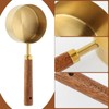 Measuring Cups and Spoons Set 8-Piece, Food-Grade Golden Nonstick with