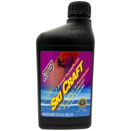 Klotz Ski Craft TechniPlate Synthetic Premix/Injector Oil TC-W3 for PWC 2-Stroke Engines – 1 Quart KL-306