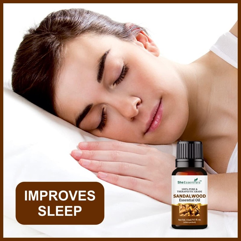 Generic Organic Mysore Sandalwood Essential Oil for Face, Skin, Chandan