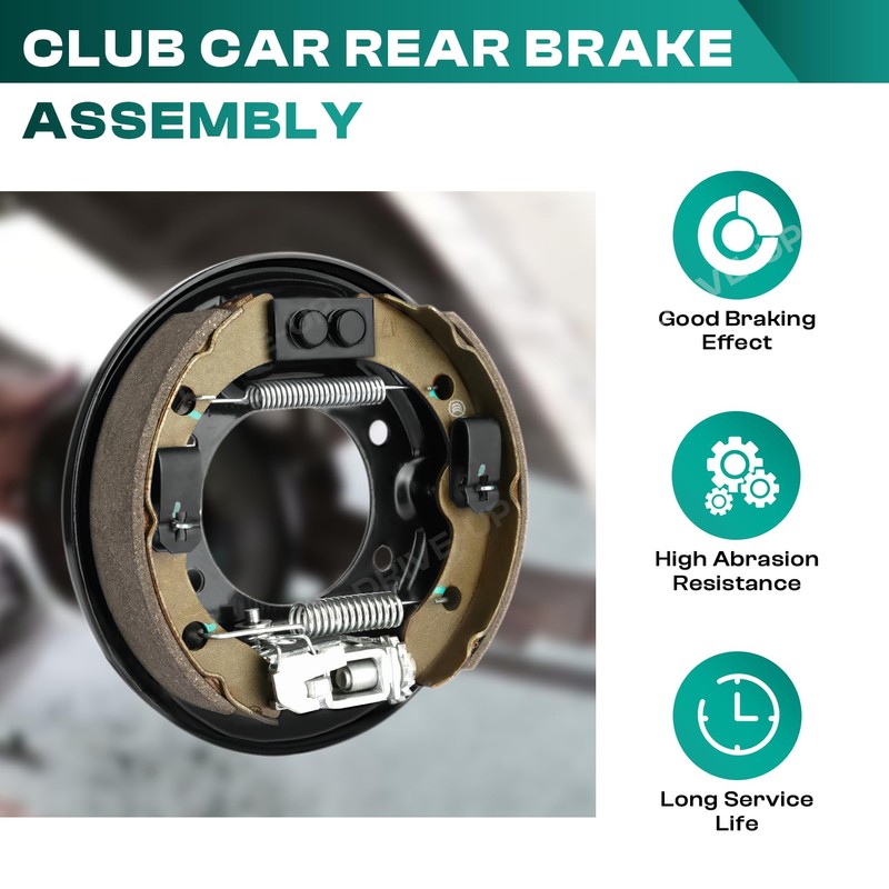 Drive-up Club Car Brake Assembly, Rear Brake Cluster for Club