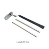 TISHITA Golf Putter Telescoping Golf Putter 3 Section Assembly Aluminum