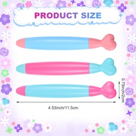 Gjinxi 3 Pack Kid-Friendly Stylus Pens for Touch Screens, Capacitive Stylus Pens with Durable Rubber Tips, Tablet Stylus Pen Children's Crayon Stylus Pen for Touch Screen Devices Smartphones Tablets