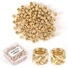 120pcs Threaded Insert, 8-32 x 4 x 6mm 3D Printing