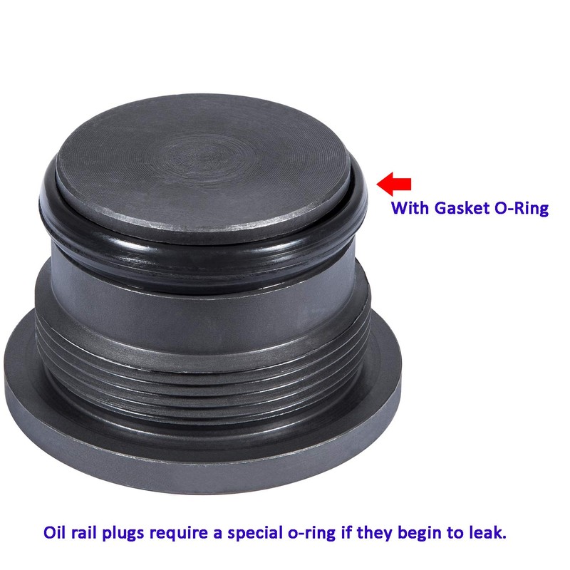 Oil Supply Rail End Plugs & Gasket/O-Rings 4C3Z6026CA for 94-03