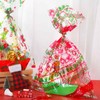 Cholemy 30 Pcs Christmas Large Cellophane Gift Basket Bags 19.7"