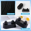 2pcs Hood Latch to Fender Bumpers Stop, Rubber Hood to