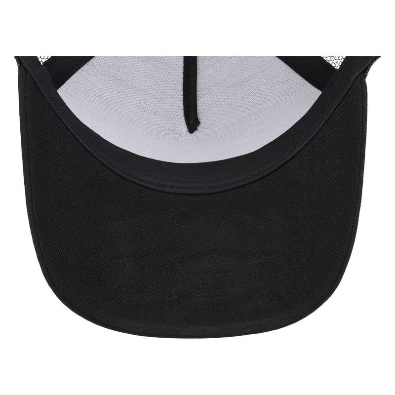 Lids Blank Pivot A-Frame Trucker Adjustable Snapback Hat, Black