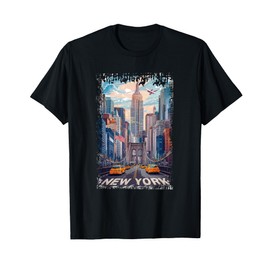 New York Gifts For Men Women NY City Vintage Sport Urban NYC T-Shirt