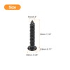 sourcing map 5mm x 30mm Phillips Pan Head Self-tapping Screw,