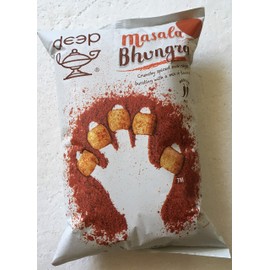 Deep Masala Bhungara - Crunchy Spiced Snack Rings Bursting with a Mix of Flavors - 100 Grams (Pack of 2)