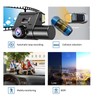3 Channel Dash Cam Front Rear Inside, High Definition in