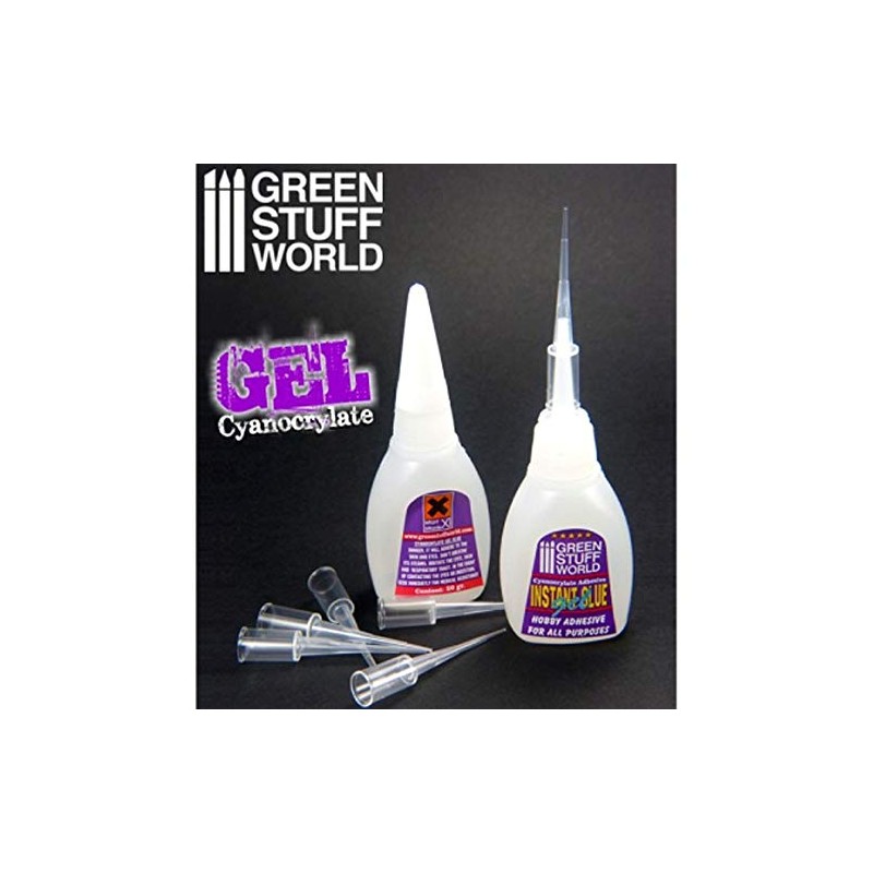 Green Stuff World Cyanoacrylate Super Glue Adhesive 20gr. - Gel