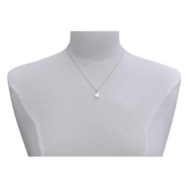 LES POULETTES BIJOUX - Gold-Plated Necklace Cultured Pearl Pendant, Pearl, Pearl