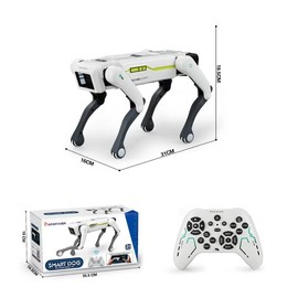 【Akeleo】Robot dog, AI smart pet, can dance and do Kung Fu, with APP/remote control, supports motion programming, an ideal gift for children:_Standard version