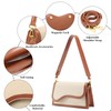 LEEXTON Women's Shoulder Bag, 2-Way, Cross-body, High Visibility, Lightweight, Large