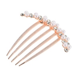 VICASKY Elegant Chinese Style Hair Comb and Rhinestones for Weddings and Bridal Accessories Delicate Floral Design for Hair Styling