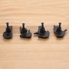SUMNACON Set of 4 Cat Shape Door Knobs Iron Wardrobe