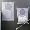 2 Pack Portable Laundry Bag,Hanging Laundry Hamper Bag, Mesh Laundry
