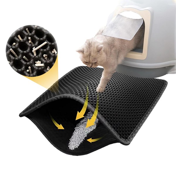 Cat Litter Tray Mat, Cat Litter Tray Mat, Waterproof and