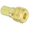 Eaton Hansen 3000 Brass 3000/4000/5000/6000 Series Industrial Interchange, Coupler Socket,