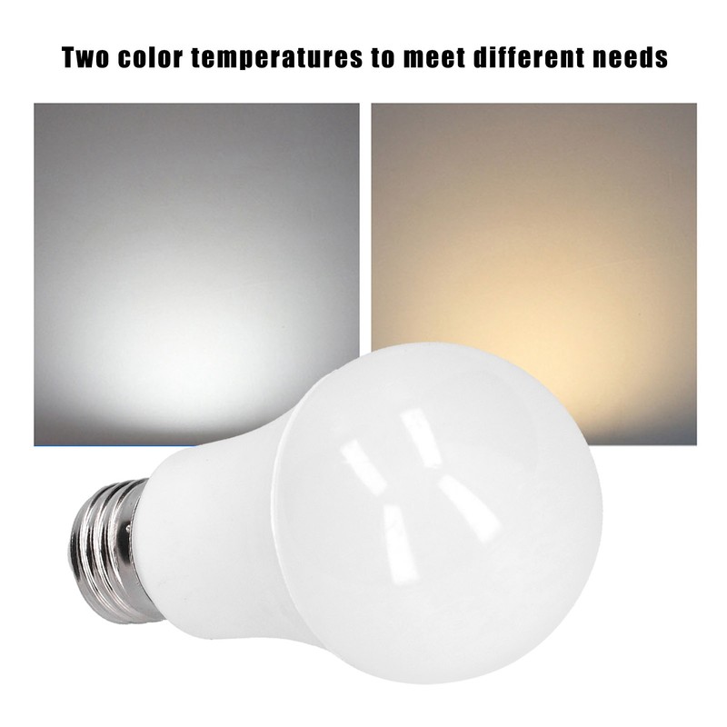 2PCS E27/E26 LED Bulb Dimmable 7W/5000K Light Bulb for Home