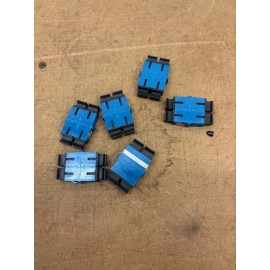 Zero Connect Fiber optic bulkhead adapter SC-SC Duplex lot of 6