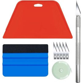 Papel Tapiz Juego de Herramientas, Kit de Herramientas de Alisado para Aplicar Papel Pintado Despegable y Pegar, Baldosas de Vinilo