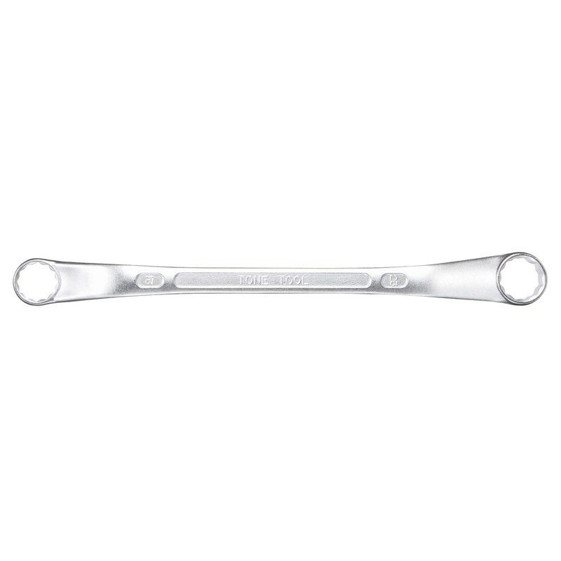 TONE M45-2123 Long Glasses Wrench (45°) Double Side Width 0.8