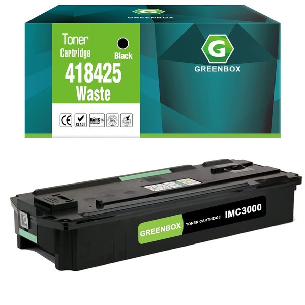 GREENBOX Compatible IM C3000 418425 D0BQ6400 D0BQ-6400 Waste Toner Container
