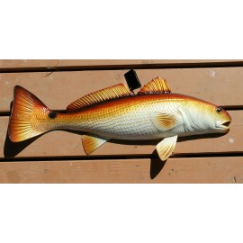 Unbranded XL Redfish  28 inch Replica Lifelike Details Fisherman Wall Decor Fishing Club - 4 items $220.98