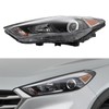 QUEWATSA Front Headlights for 2016-2018Hyundai Tucson, Halogen LED DRL Headlight,