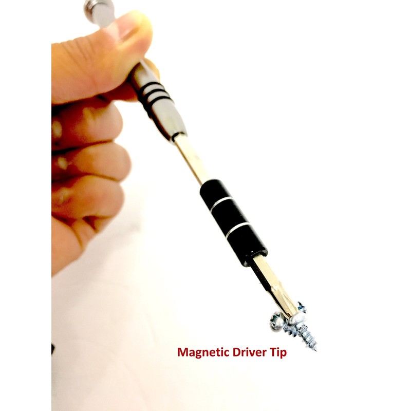 MaxWorks 80400 58pc Precision Screwdriver Set with 54 Magnetic Bits