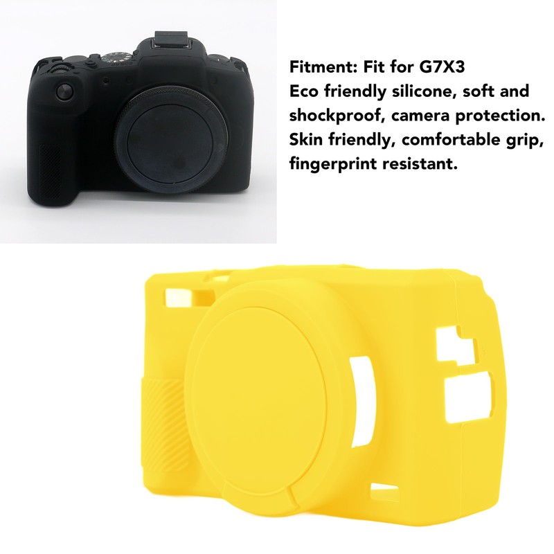 Digital Camera Skin Cover Soft Protector Silicone Anti Fingerprint Skin